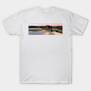 Beach and Bathing Boxes, Mornington Peninsula T-Shirt